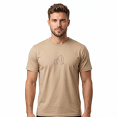 Everyday Beige Minimal T-Shirt